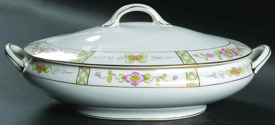 N1508 Oval Covered Vegetable by Noritake-1