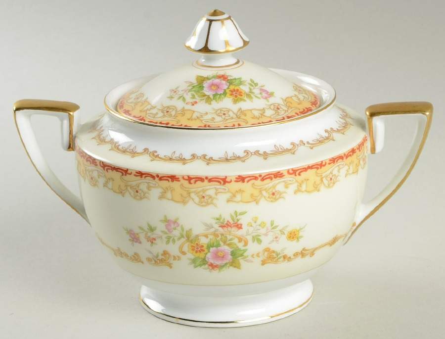 N1517 Sugar Bowl & Lid by Noritake-1