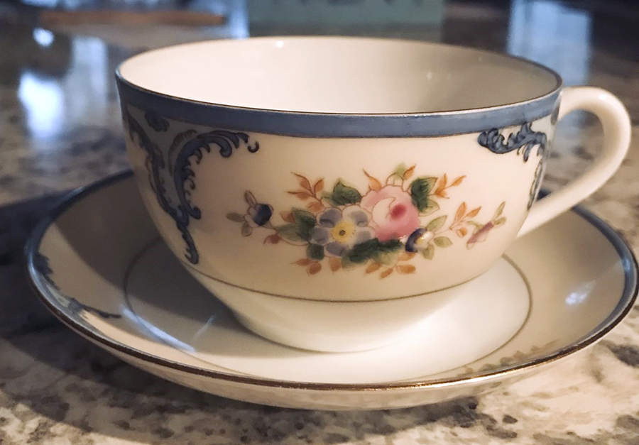 N1518 Flat Cup & Saucer Set by Noritake-1