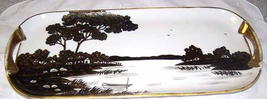 N1520 14" Oval Tray by Noritake-1