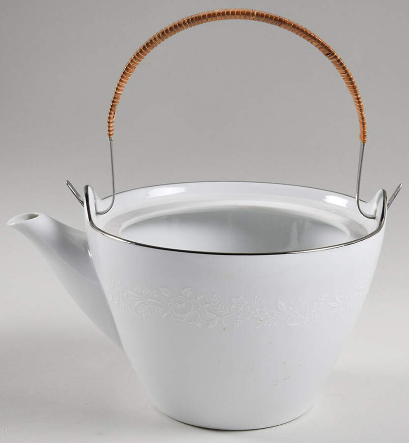 Reina (#6450) Teapot No Removable Top Handle & No Lid by Noritake-1