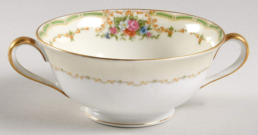 Bluemont Footed Cream Soup Bowl by Noritake-1