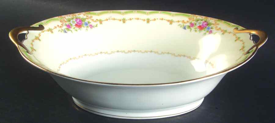 Bluemont 10" Oval Vegetable Bowl by Noritake-1