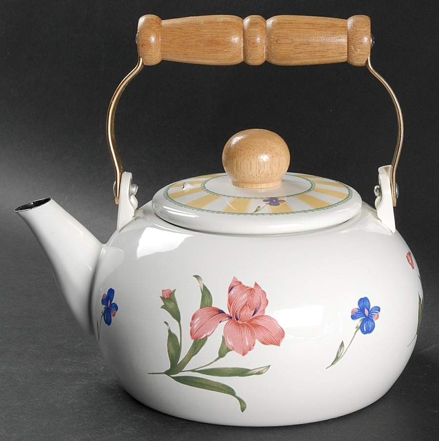 Summer Estate (Korea) Metal Kettle & Lid by Noritake-1