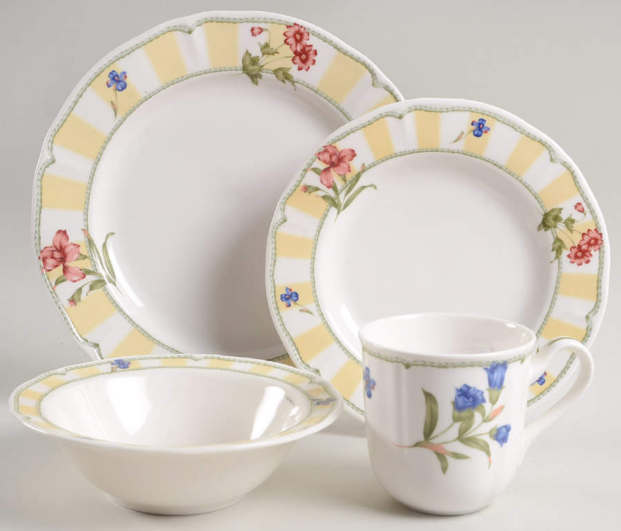 Summer Estate (Korea) 4 Piece Place Setting by Noritake-1
