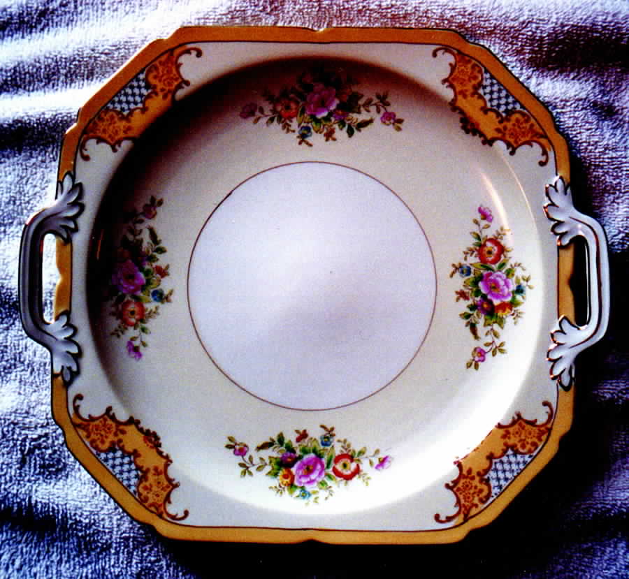 N1537 Square Handled Cake Plate by Noritake-1