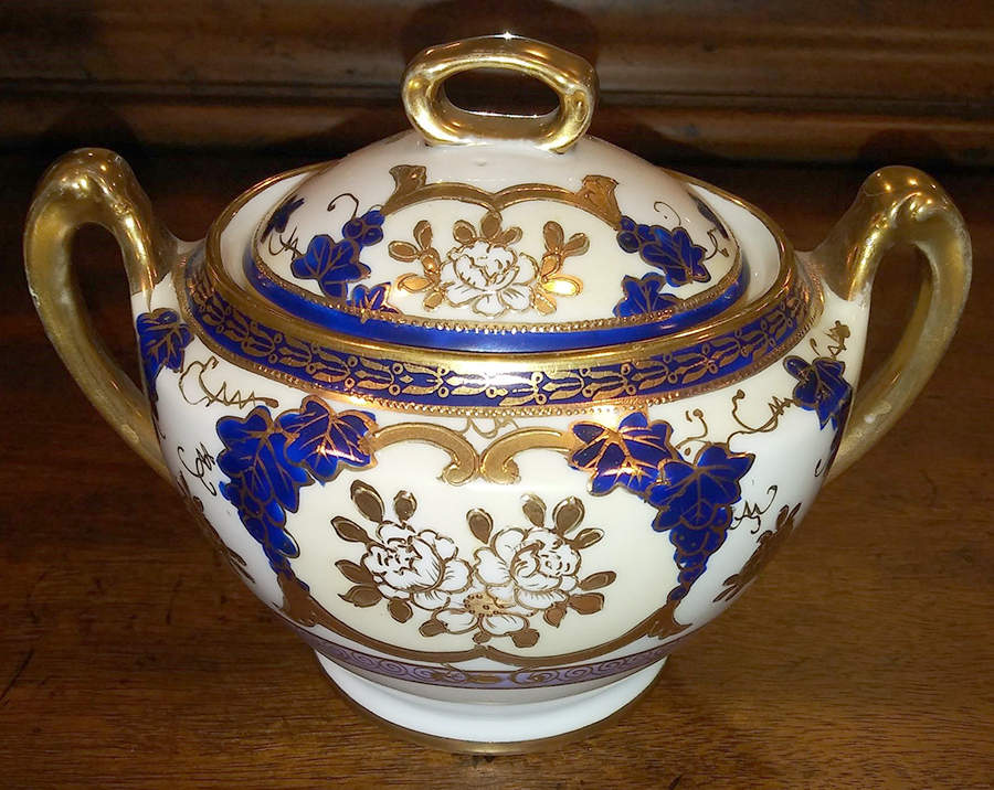 N1539 Sugar Bowl & Lid by Noritake-1