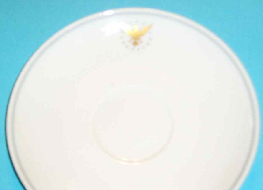 President (Gray Band) Saucer by Noritake-1