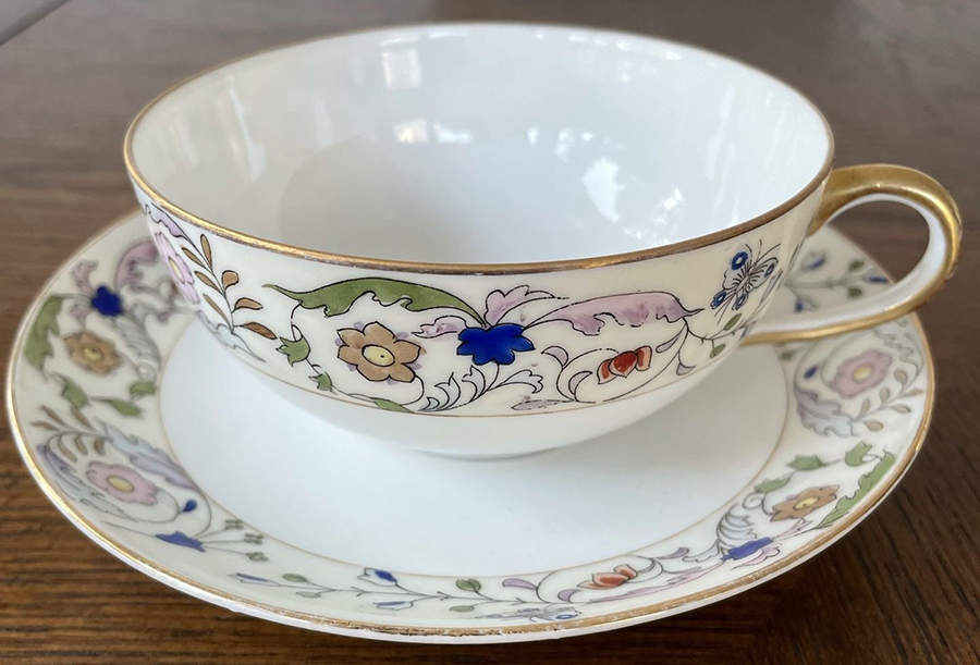 N1549 Flat Cup & Saucer Set by Noritake-1