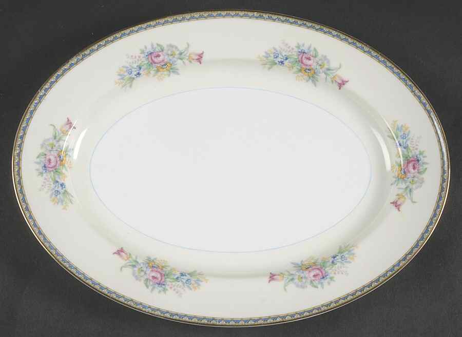 N1555 11" Oval Serving Platter by Noritake-1