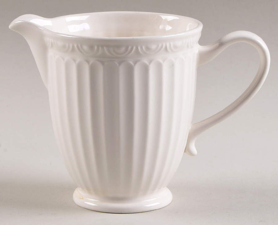 Palazzo White Creamer by Nikko-1