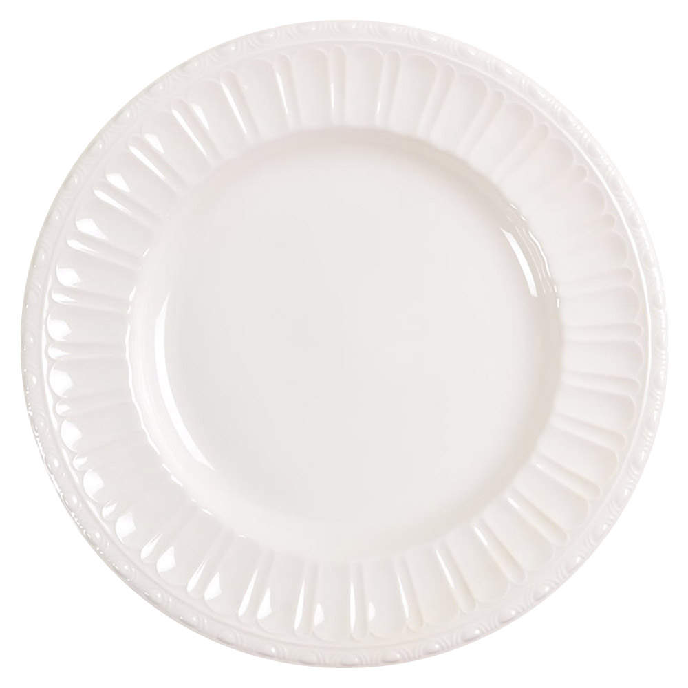 Palazzo White Salad/Dessert Plate by Nikko-1