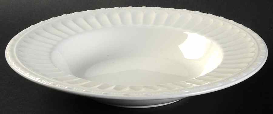 Palazzo White 9" Soup/Pasta Bowl by Nikko-1