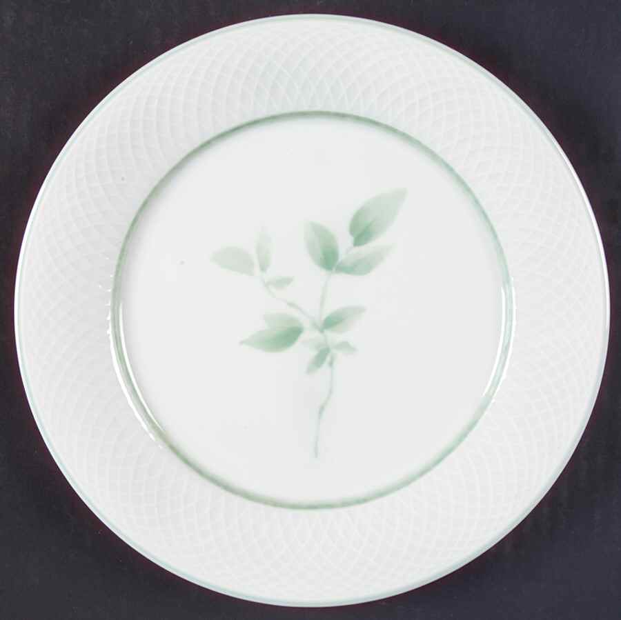 Sasa Mint Salad/Dessert Plate by Nikko-1