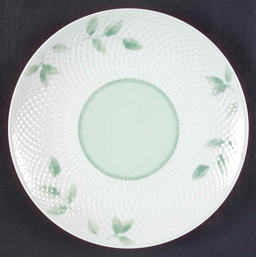 Sasa Mint Accent Salad Plate by Nikko-1