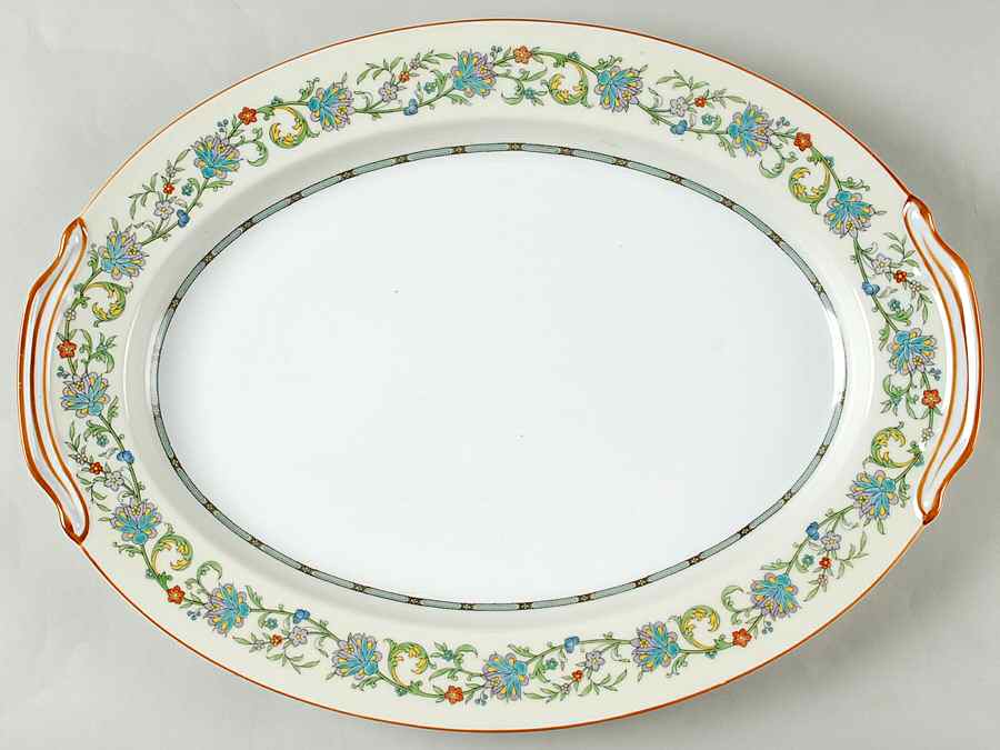 N1583 16" Oval Serving Platter by Noritake-1