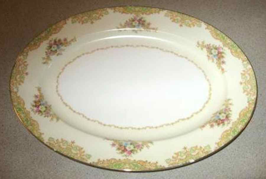N1584 11" Oval Serving Platter by Noritake-1