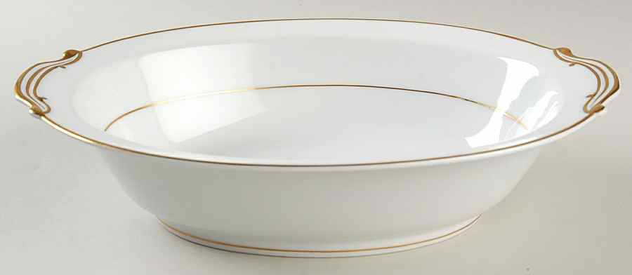 N1595 10" Oval Vegetable Bowl by Noritake-1