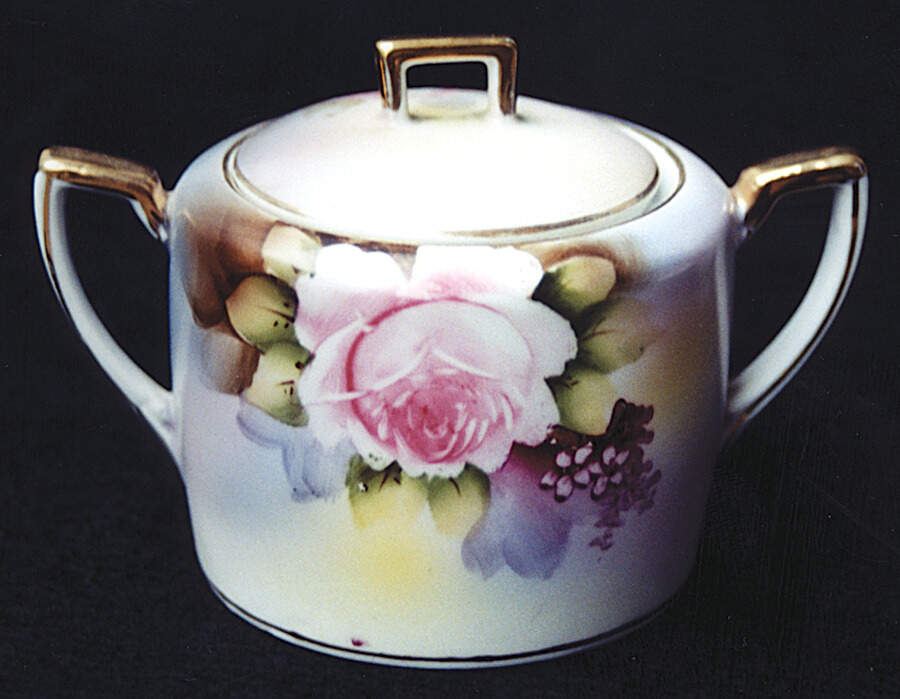 N1598 Sugar Bowl & Lid by Noritake-1