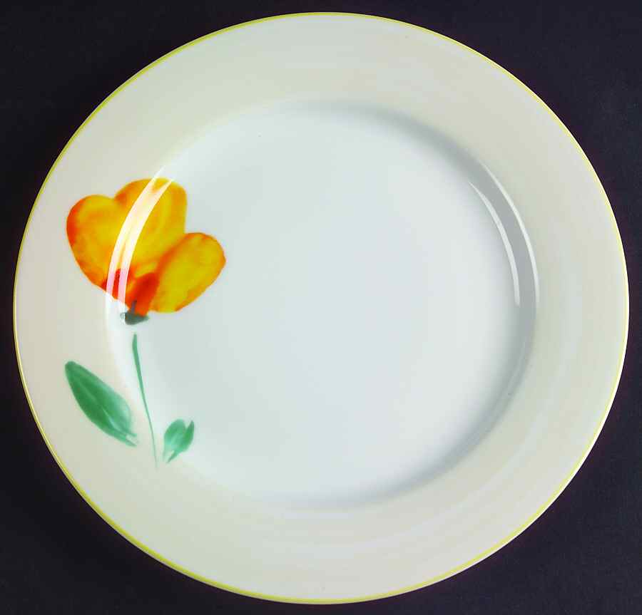 Printemps Salad/Dessert Plate by Nikko-1