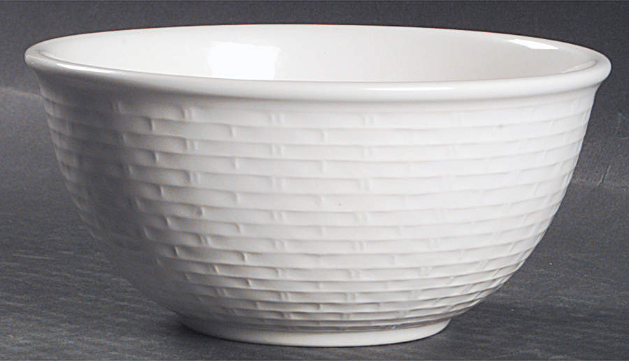 Wicker White 5" All Purpose Bowl by Nikko-1
