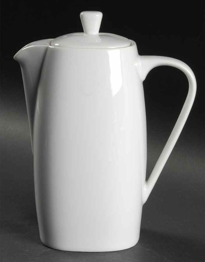 Shiro Tea/Coffee Pot & Lid by Nikko-1