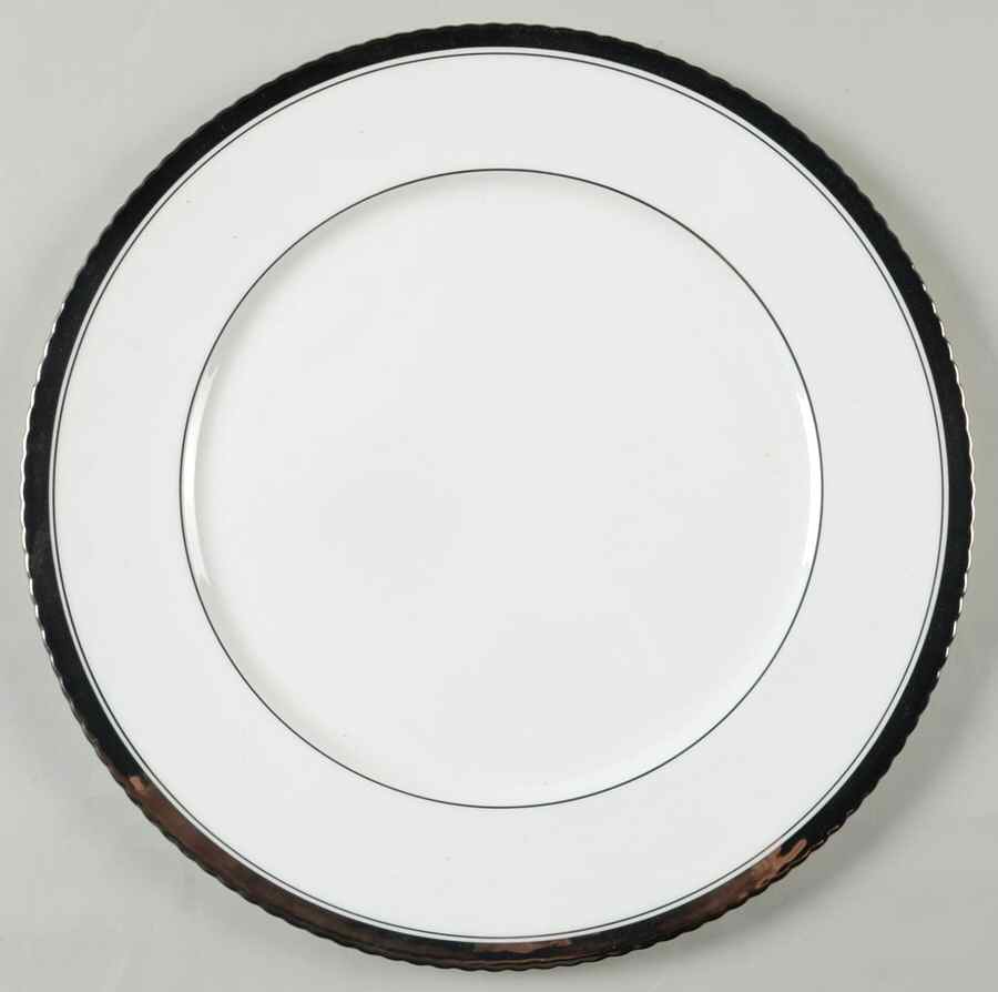 Service Plates Platinum Service Plate (Charger) by Noritake-1
