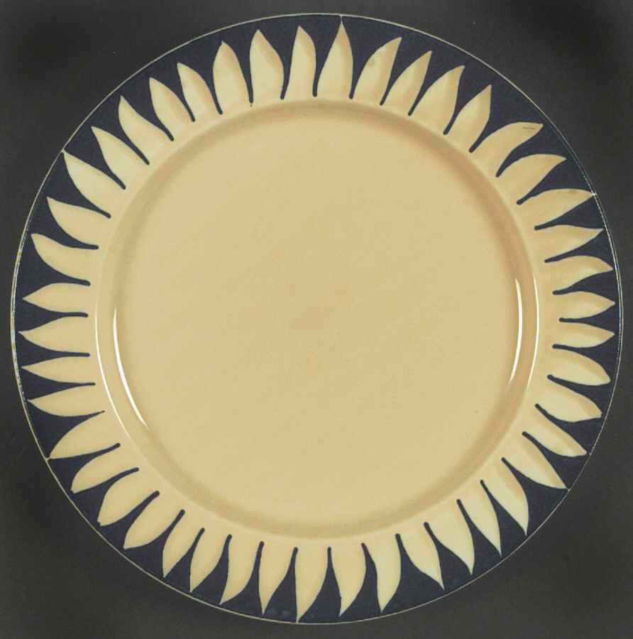 Sunflower Dinner Plate by Nancy Calhoun-1