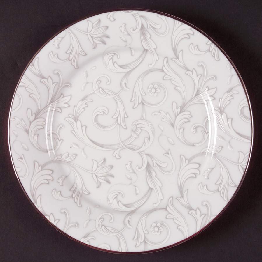 Blue Mist Platinum Salad/Dessert Plate by Nikko-1