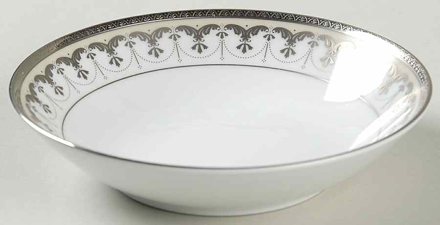 Platinum Splendor Fruit/Dessert (Sauce) Bowl by Nikko-1
