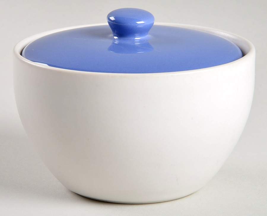 Tanzanite (Blue) Sugar Bowl & Lid by Nikko-1