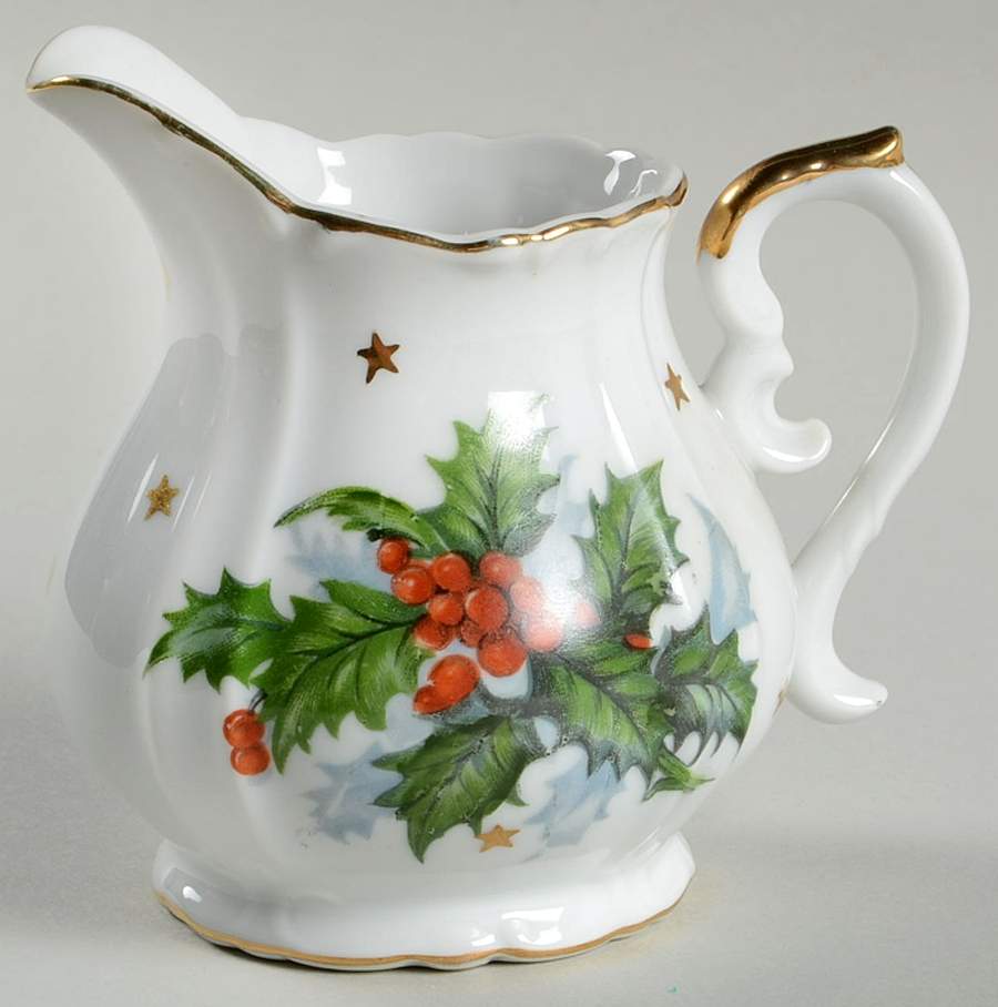 Merry Christmas Creamer by Norcrest-1