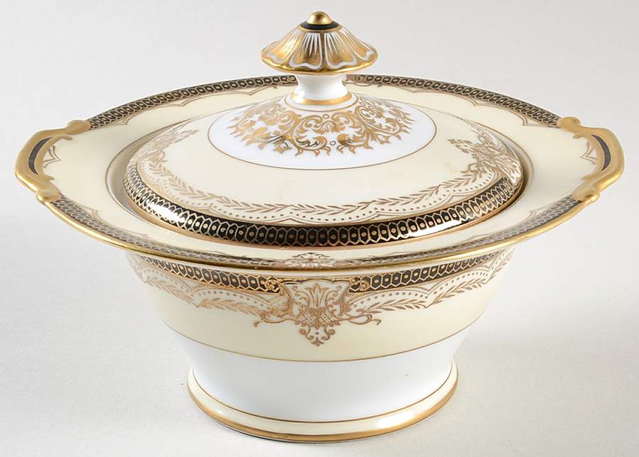 Valiere Sugar Bowl & Lid by Noritake-1