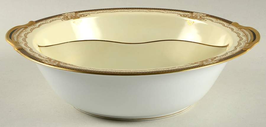 Valiere Round Divided Vegetable Bowl by Noritake-1
