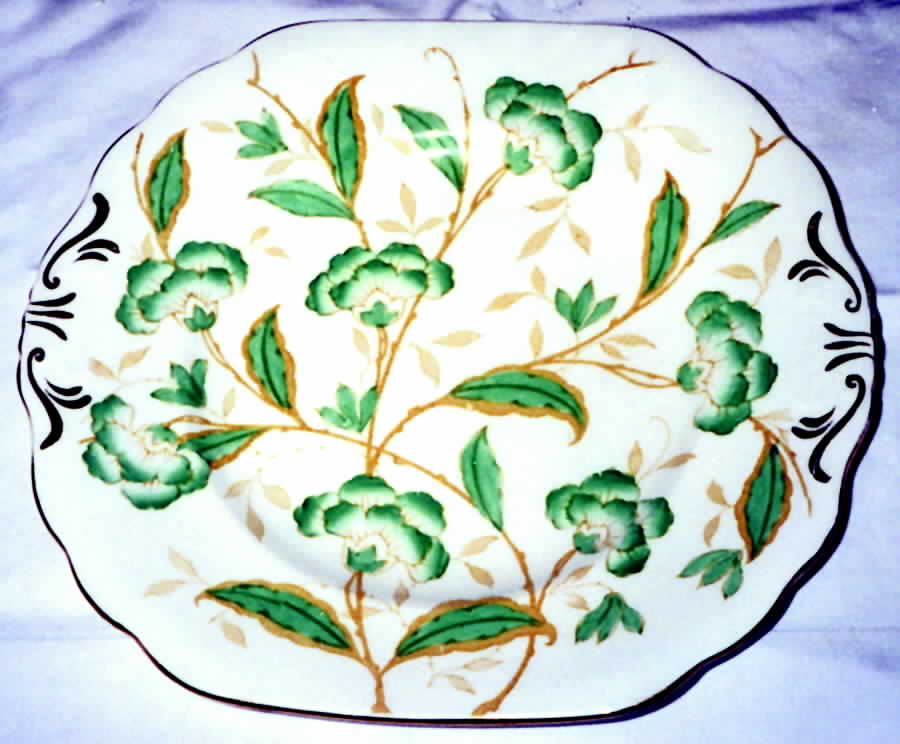 3569a Square Handled Cake Plate by New Chelsea-1