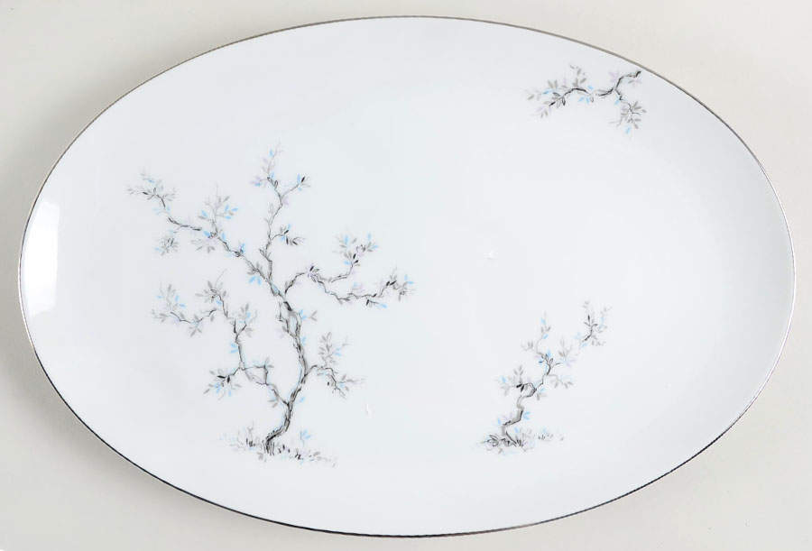 217 14" Oval Serving Platter by Noritake-1