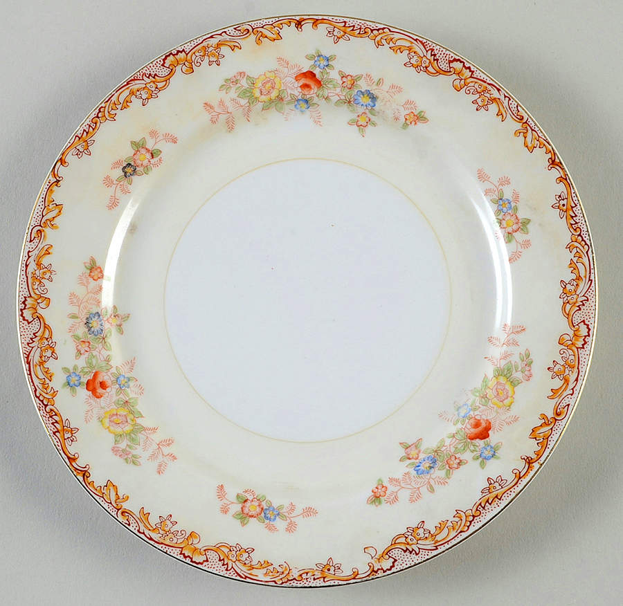 NAT36 Salad Plate by National China-1