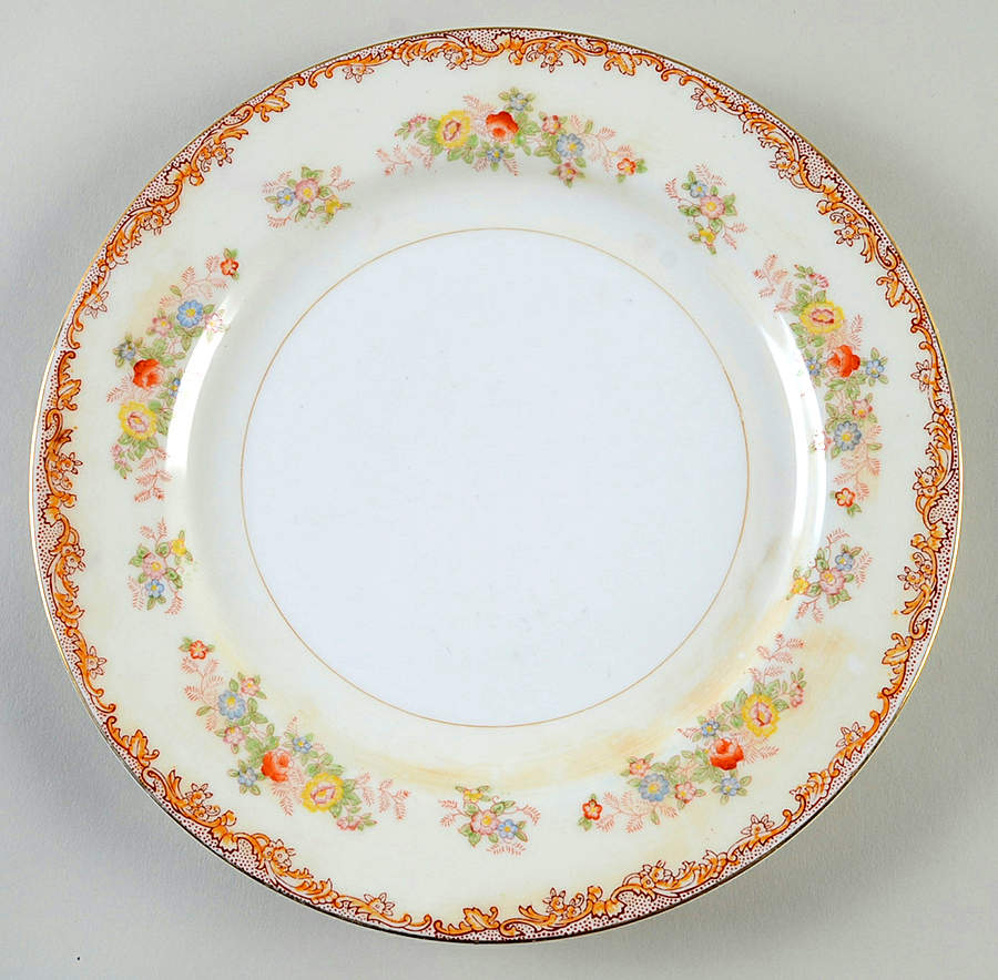 NAT36 Dinner Plate by National China-1
