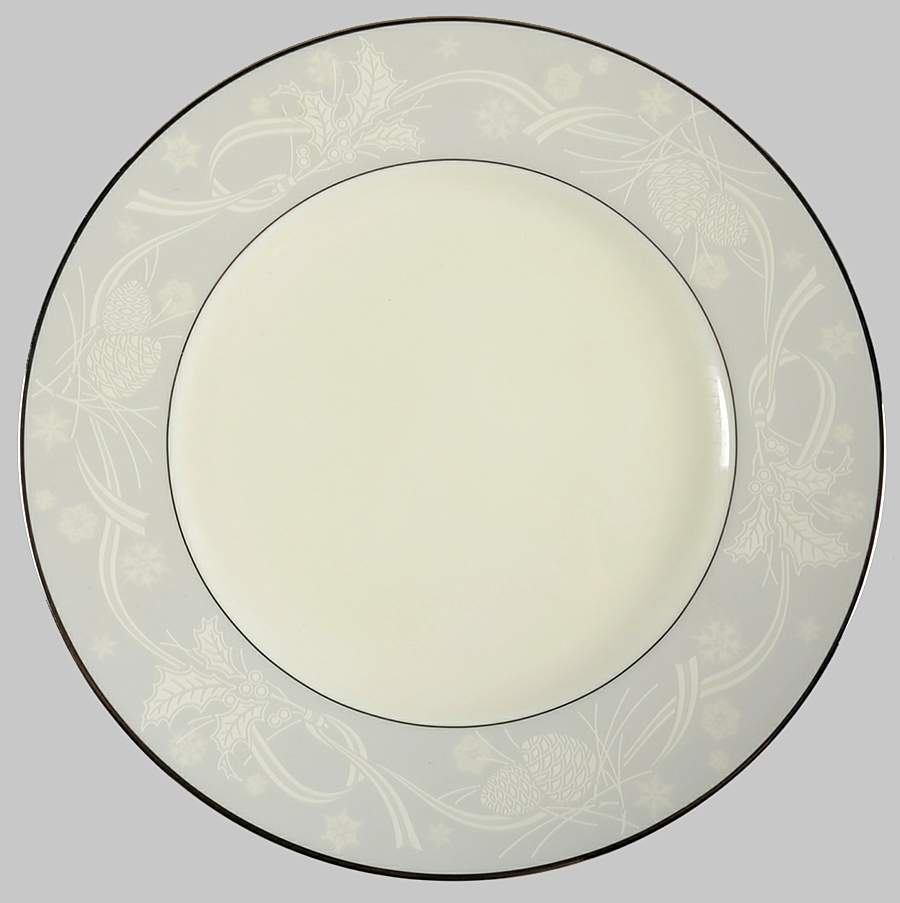 Snowfall Dinner Plate by Noritake-1