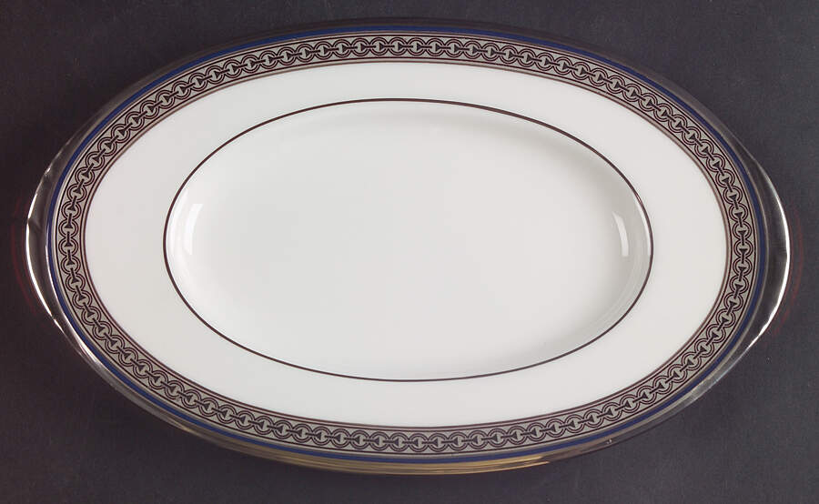 Continental Cobalt Relish/Butter Tray by Noritake-1
