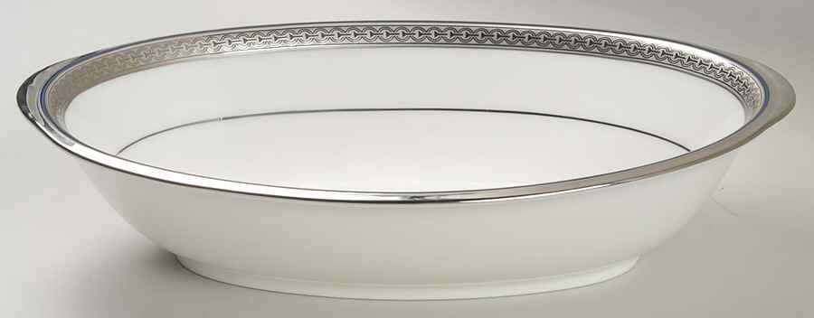 Continental Cobalt 10" Oval Vegetable Bowl by Noritake-1