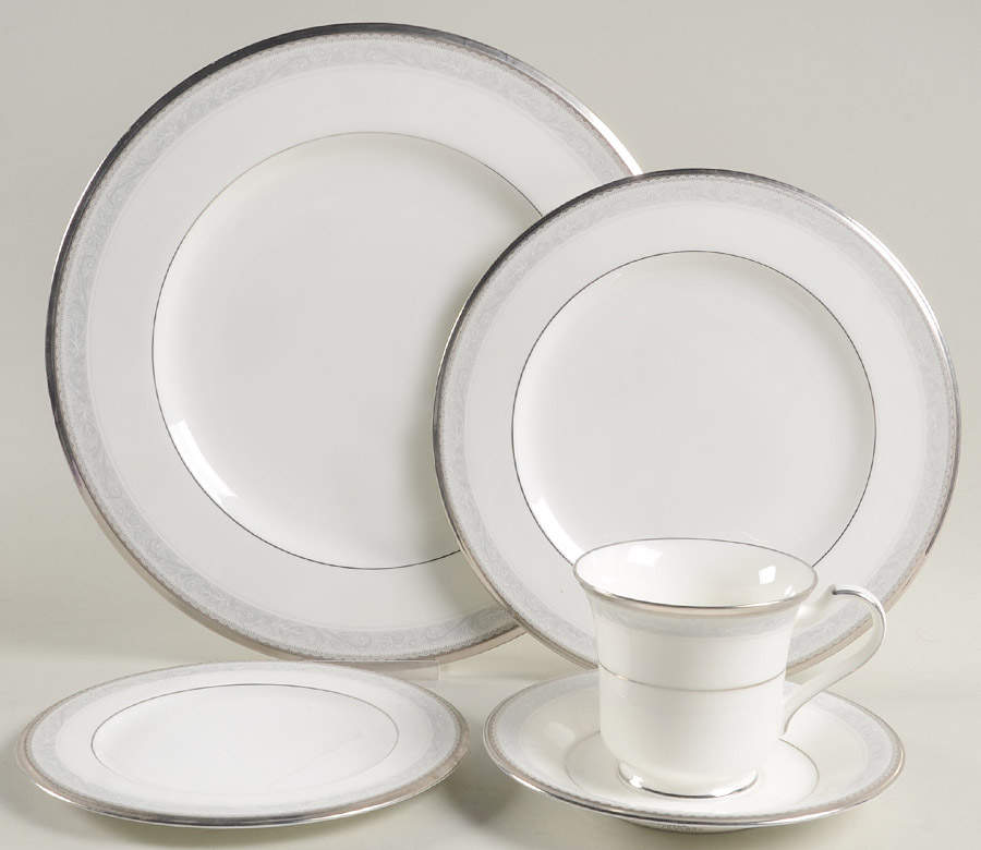 Manderleigh 5 Piece Place Setting by Noritake-1