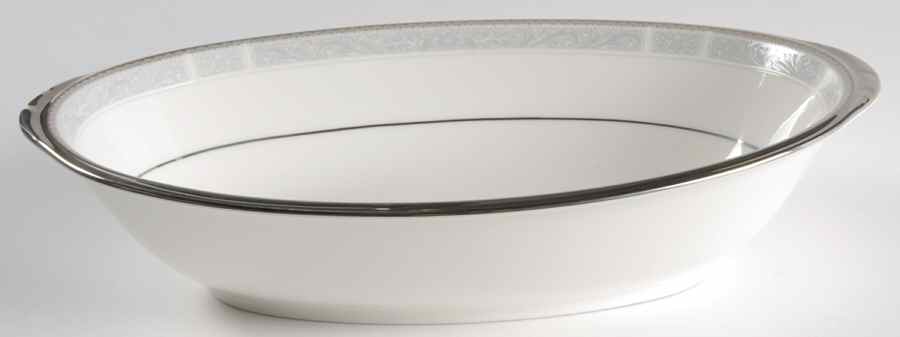 Manderleigh 10" Oval Vegetable Bowl by Noritake-1