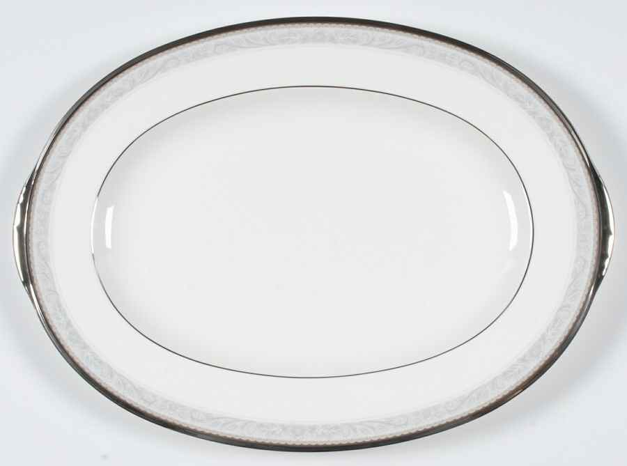 Manderleigh 14" Oval Serving Platter by Noritake-1