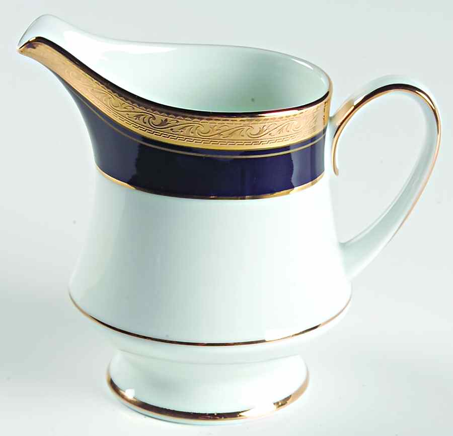 Crestwood Cobalt Gold Creamer by Noritake-1