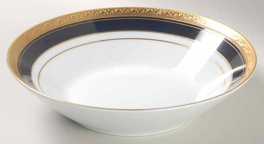 Crestwood Cobalt Gold Coupe Soup Bowl by Noritake-1