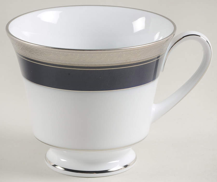 Crestwood Cobalt Platinum Footed Cup by Noritake-1