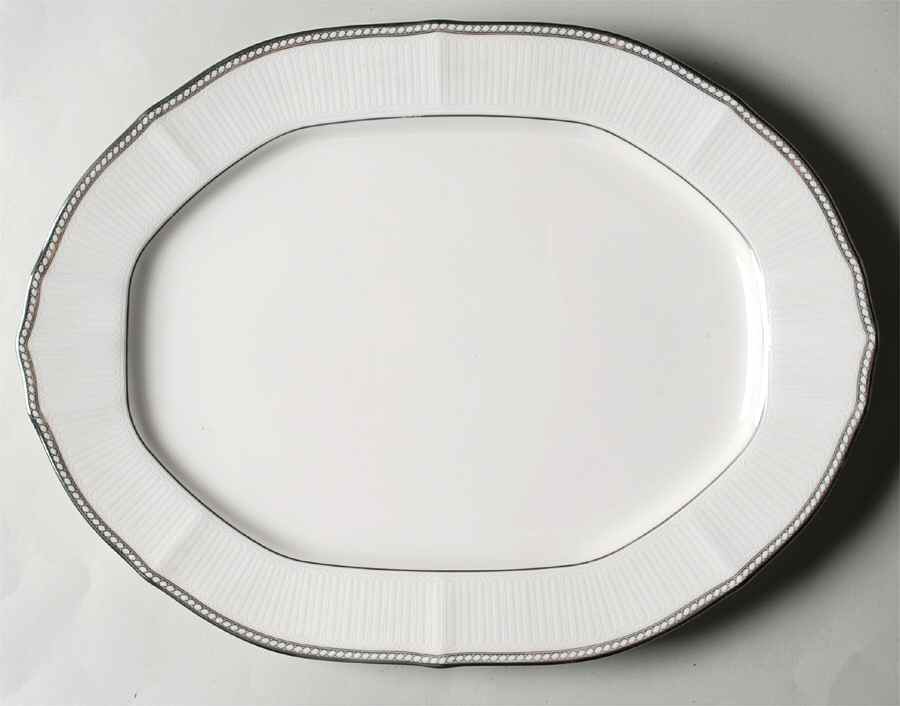 Adrianna 14" Oval Serving Platter by Noritake-1