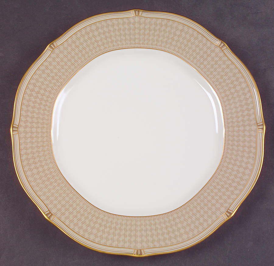 Golden Helix Accent Luncheon Plate by Noritake-1