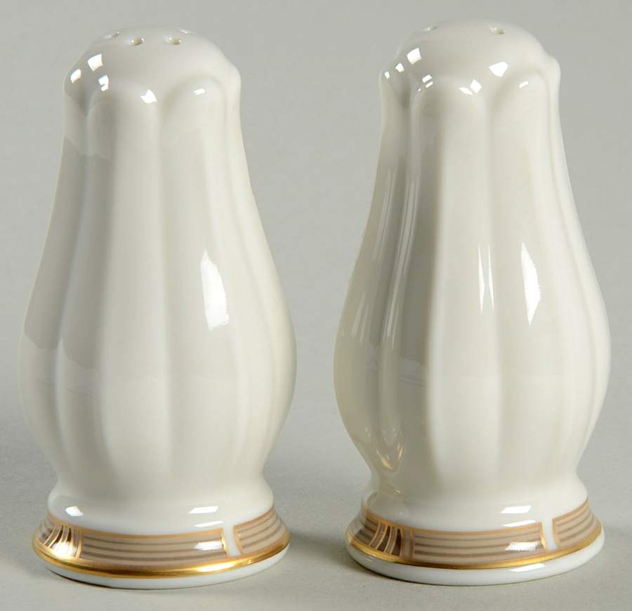 Golden Helix Salt & Pepper Set by Noritake-1